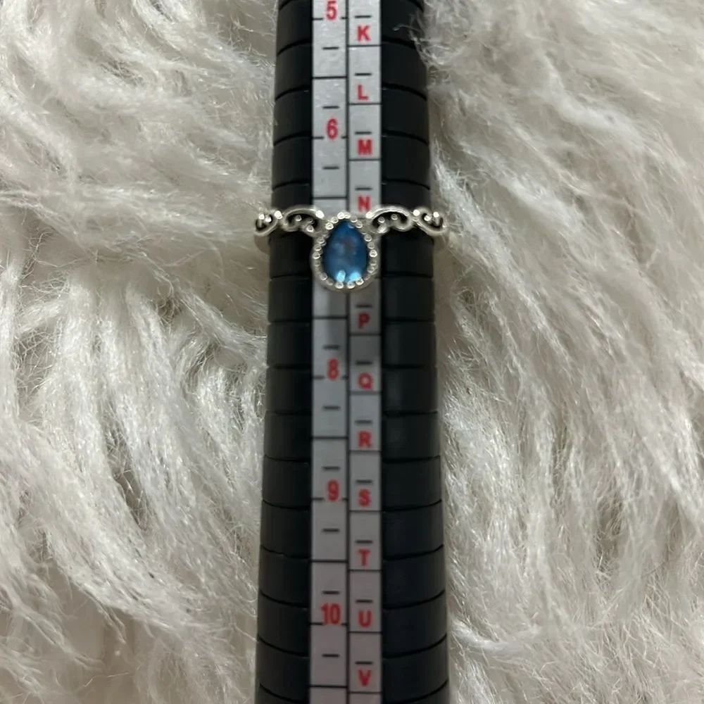 3/30$ Princess ring- Size 7 - Picture 3 of 6